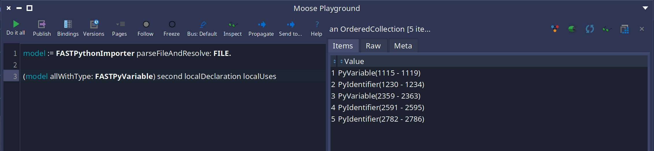 Local resolver example