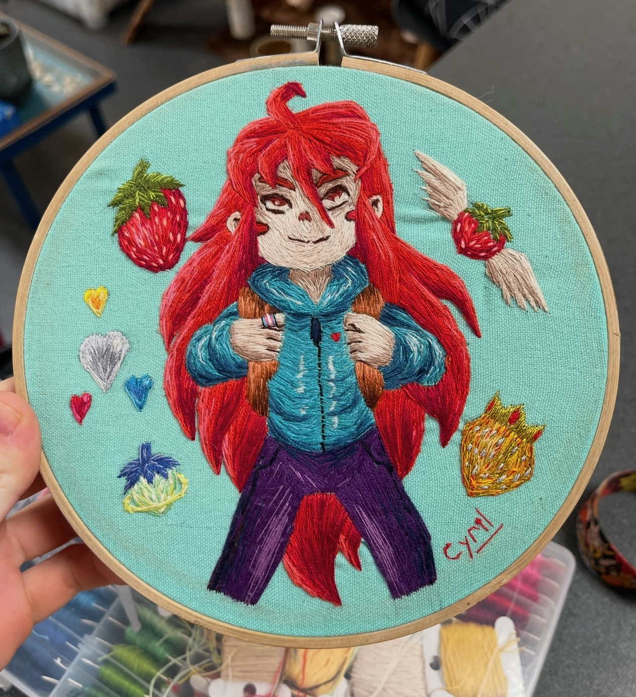 An embroidery I made